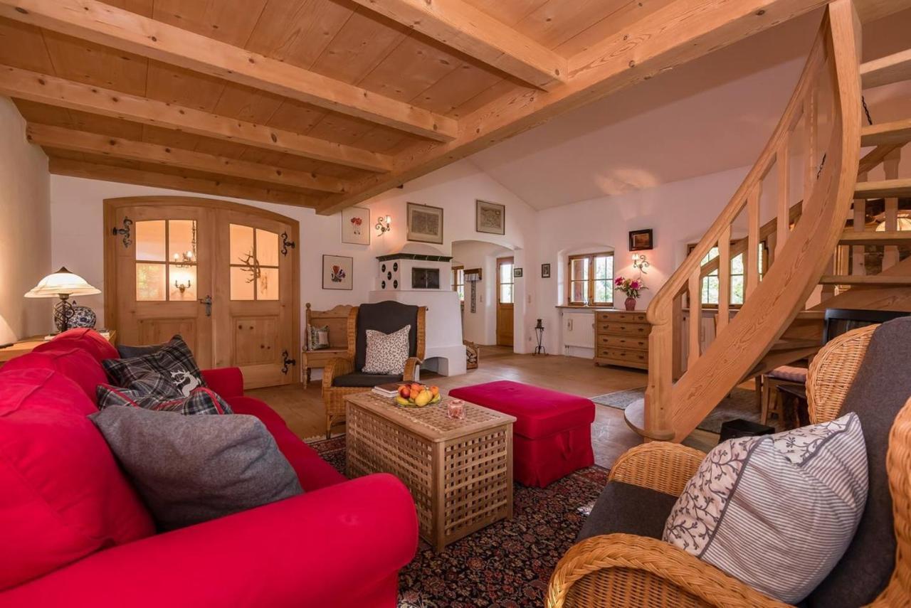 Bauernhaus Tegernsee Warngau Buitenkant foto
